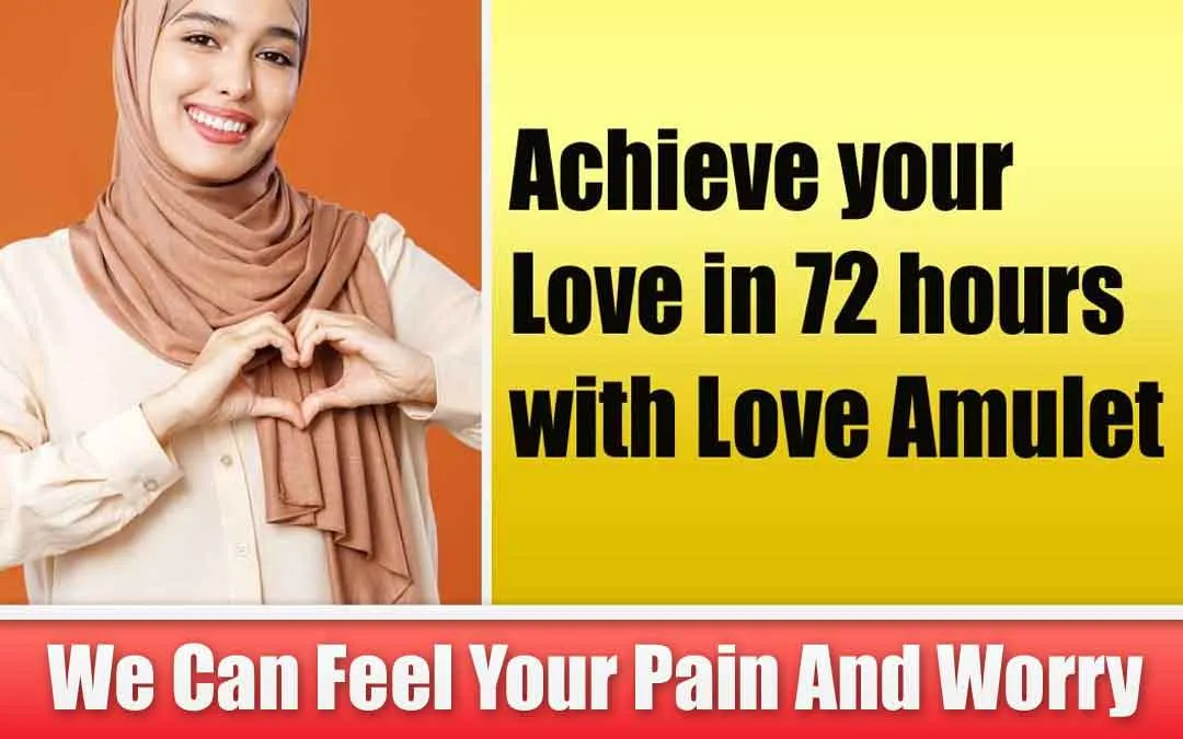 Spiritual Way To Get Love In 72 Hours-love Amulet