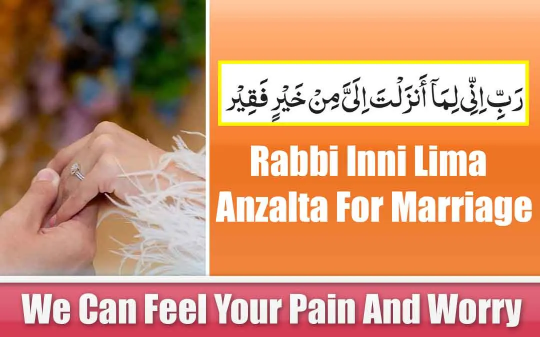 Secrets of Rabbi Inni Lima Anzalta For Marriage