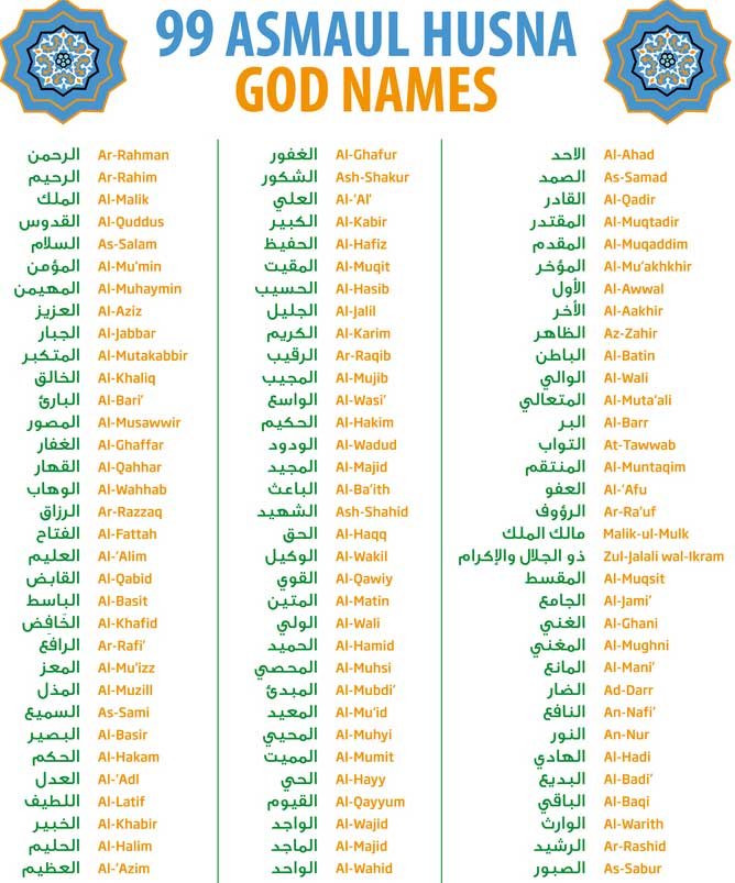 Asmaul-Husna-in-Arabic Asmaul Husna in Arabic