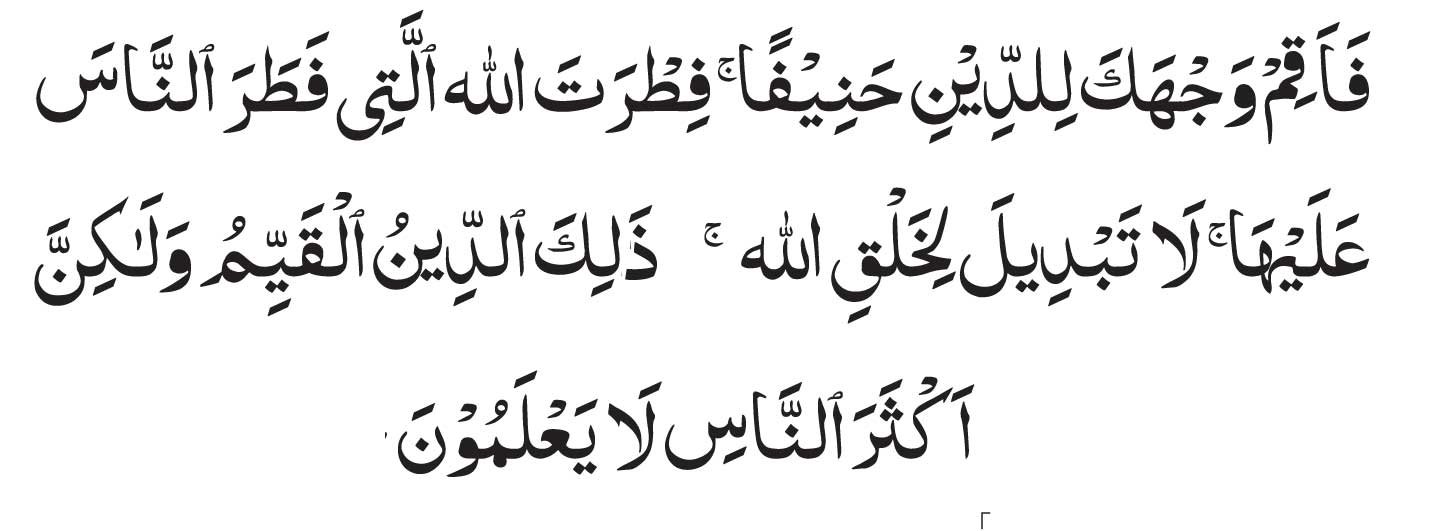 surah-rum-ayat-30 Surah Rum Ayat 30 in Arabic