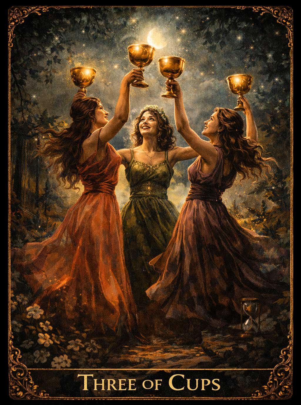  Three of Cups